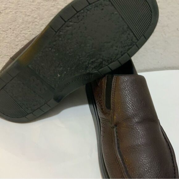 SAS Side Gore Slip On Loafer cordovan leather  10.5 M